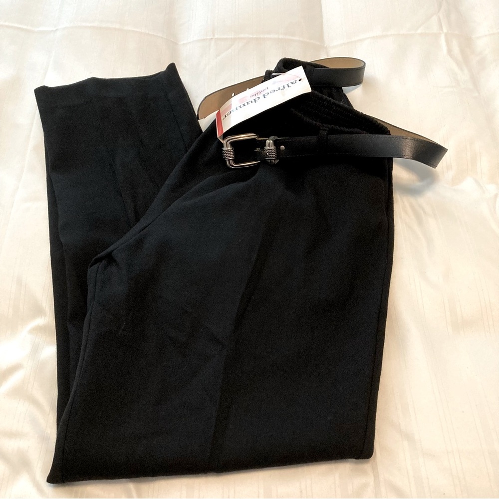 Vintage Pleated Alfred Dunner Petite Dress Pants/Trousers 100% Wool Fully Lined